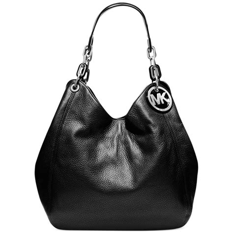 michael kors black tote with silver hardware|michael kors dark silver wallet.